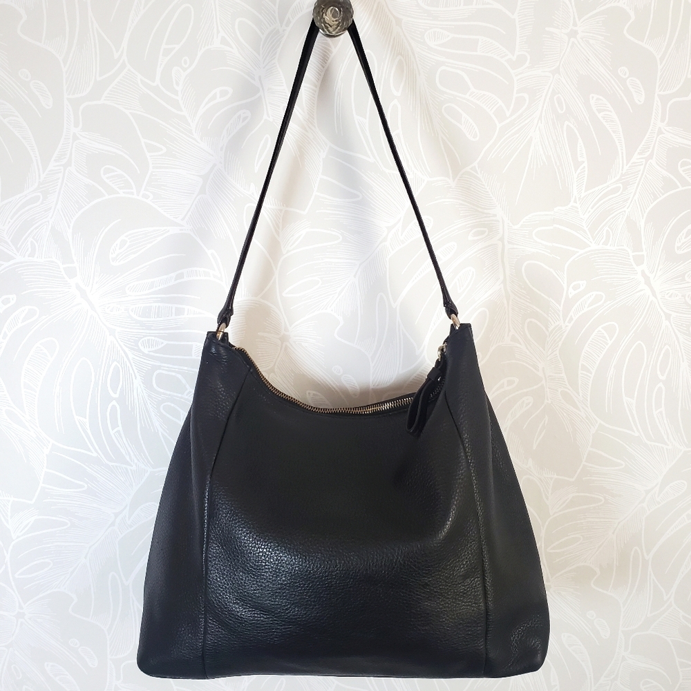 Kate Spade Black Leather Shoulder Bag - Picture 2 of 13